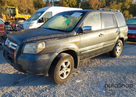 2006 Honda Pilot Ex-L from USA, damaged, VIN 5FNYF28536B010769
